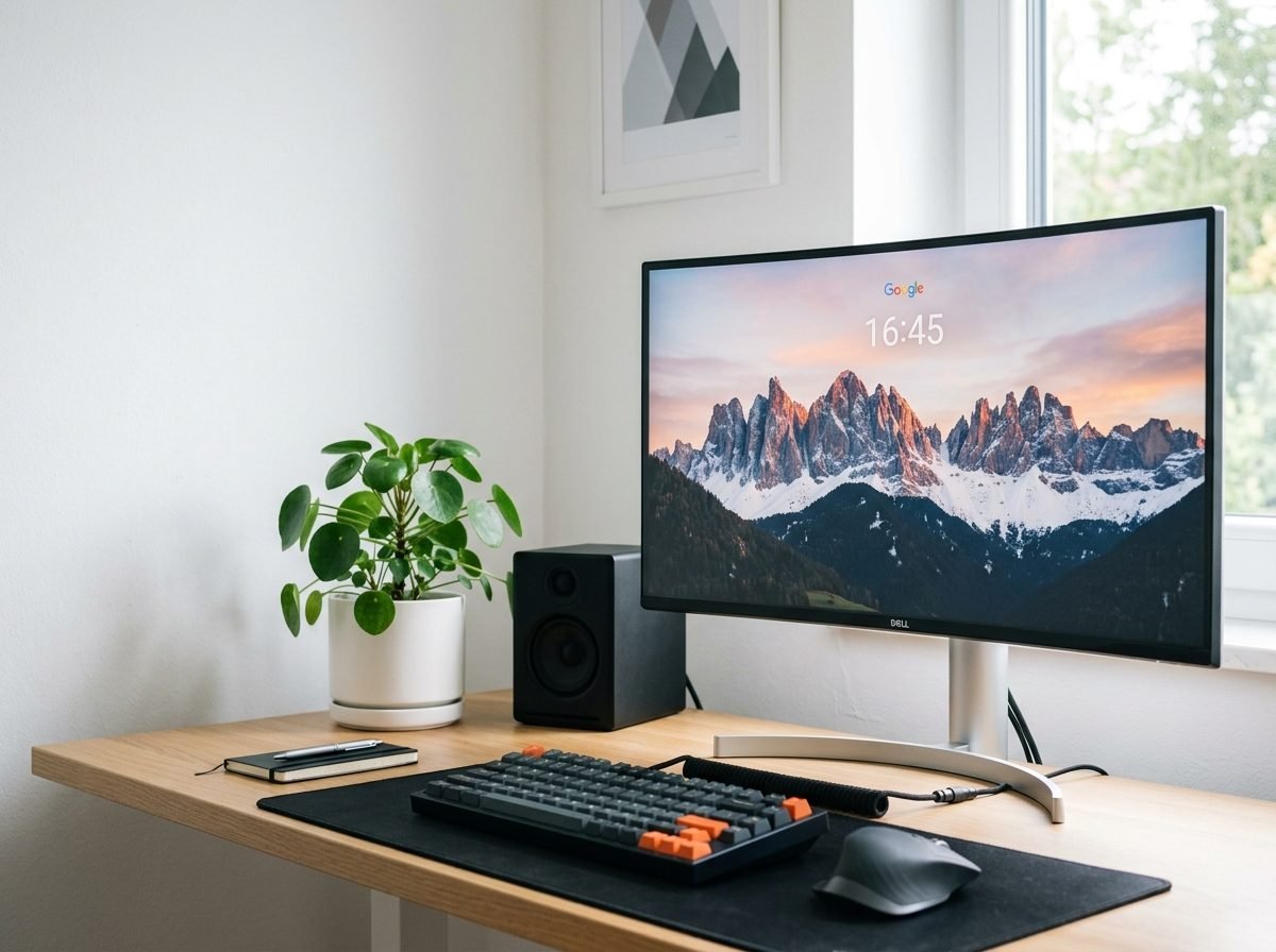 Modern IT Procurement Workstation Setup